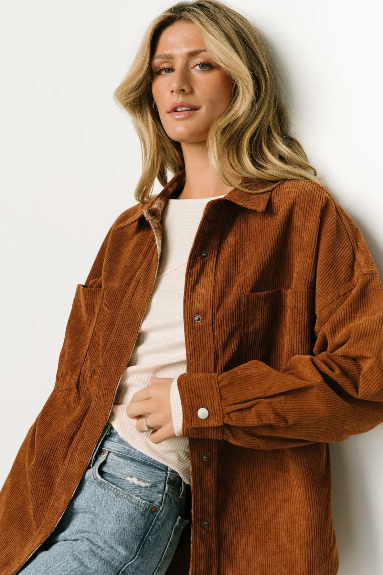 Baltic Born Davis Corduroy Shacket |