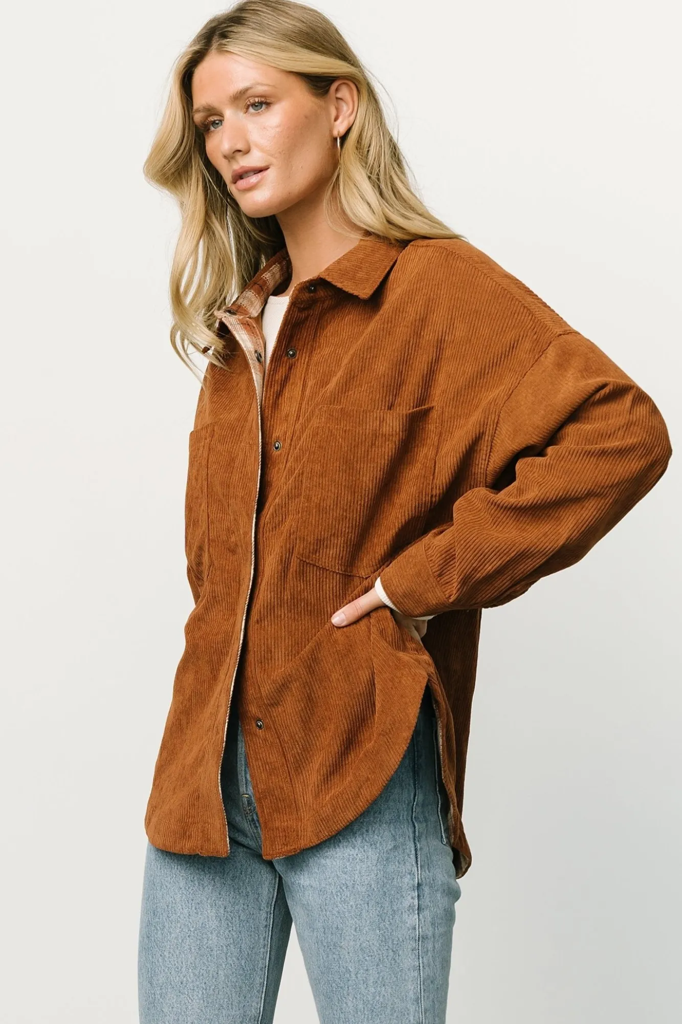 Baltic Born Davis Corduroy Shacket |