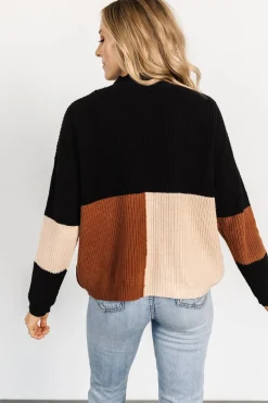 Baltic Born Dawson Knit Sweater | Black Multi