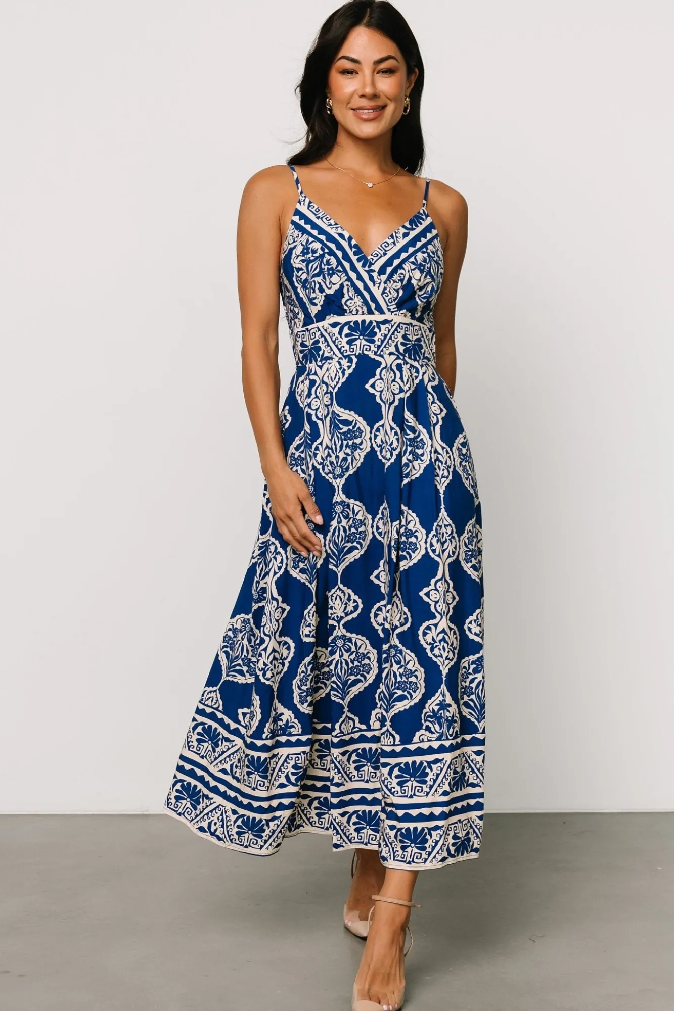 Baltic Born Delia Midi Dress | Blue Print