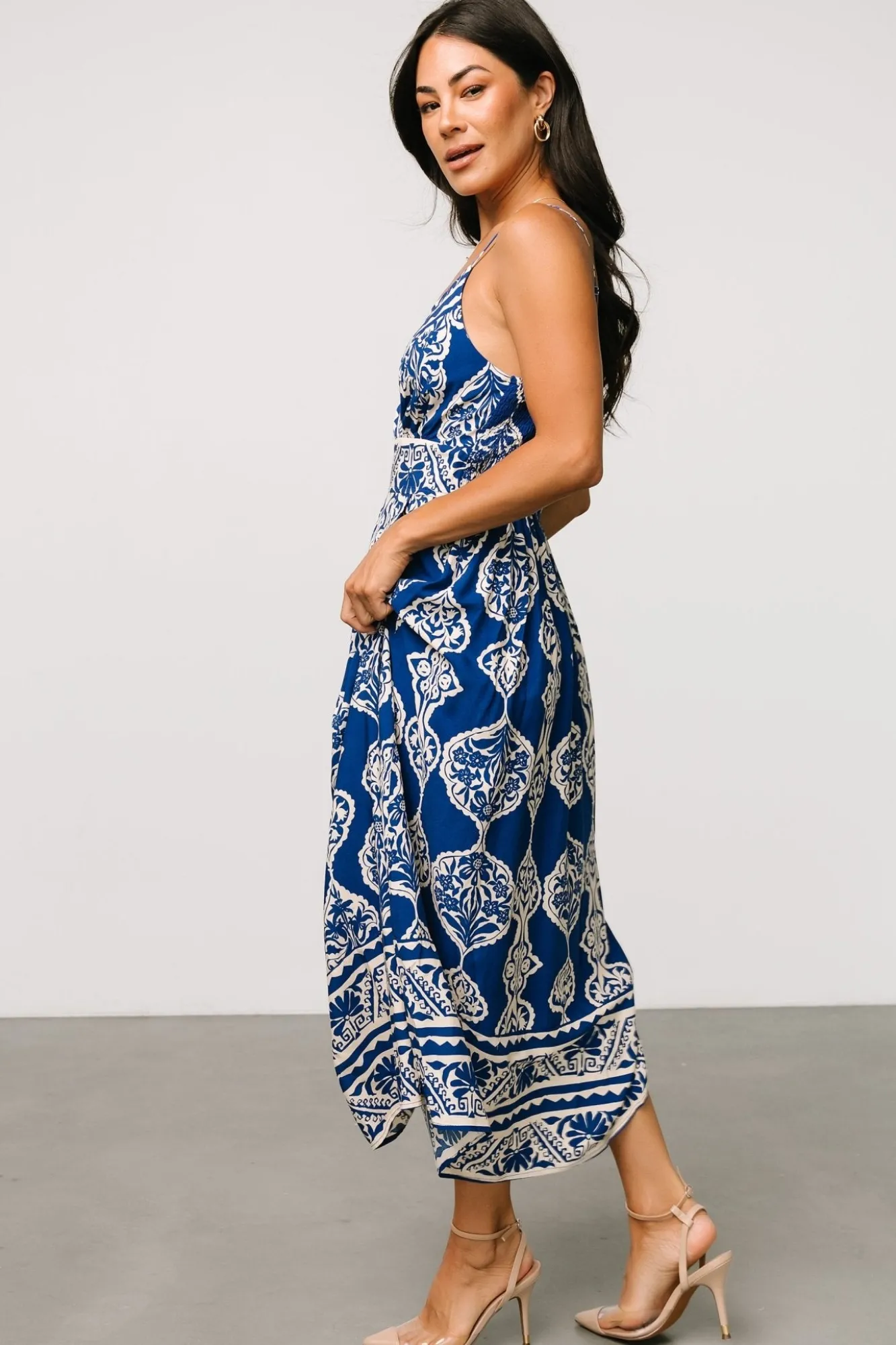 Baltic Born Delia Midi Dress | Blue Print