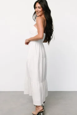 Baltic Born Delray Strapless Dress | Off White