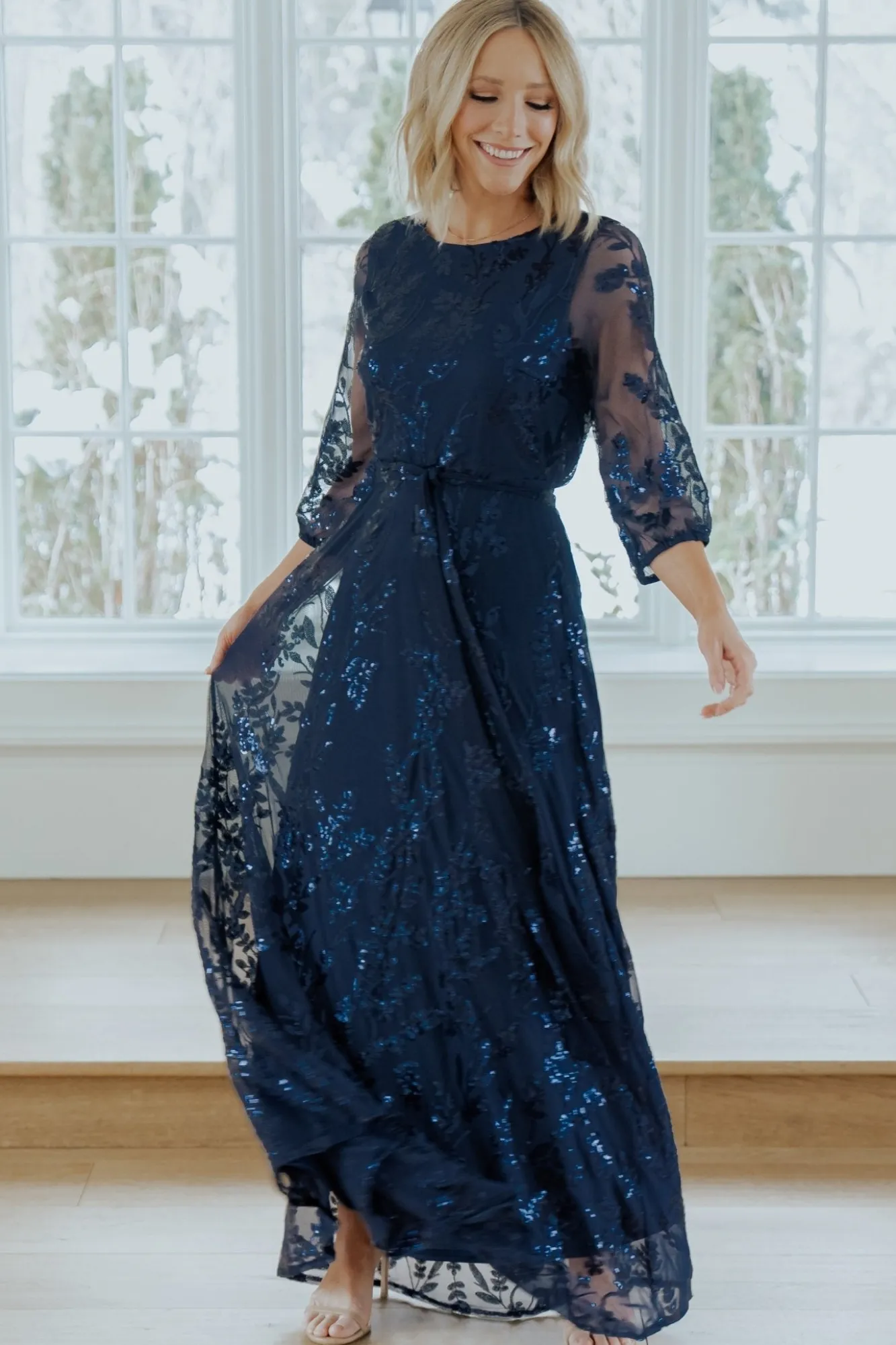 Baltic Born Destiny Sequin Maxi Dress |
