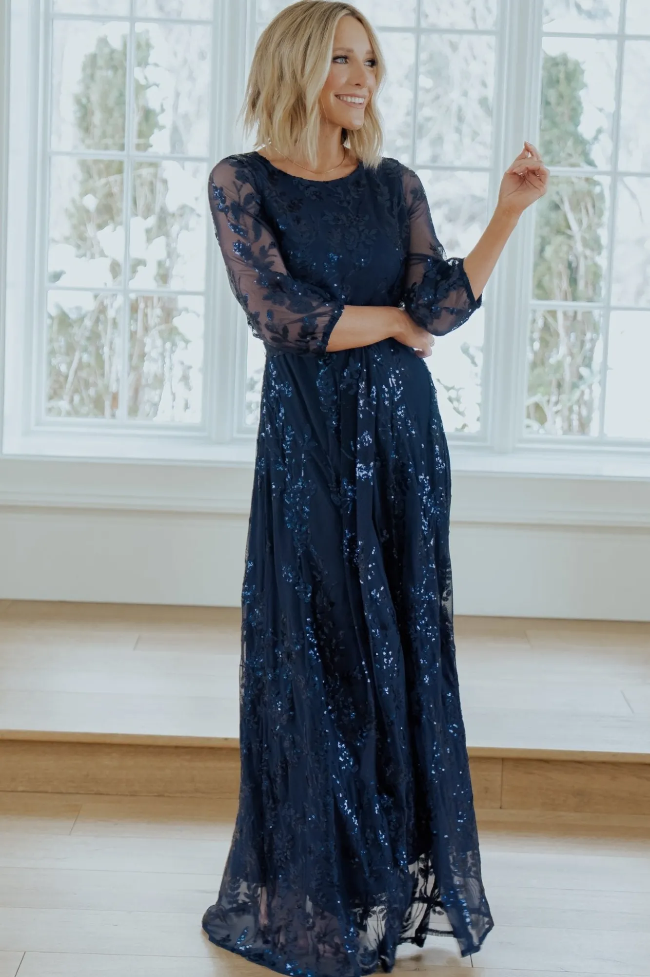 Baltic Born Destiny Sequin Maxi Dress |