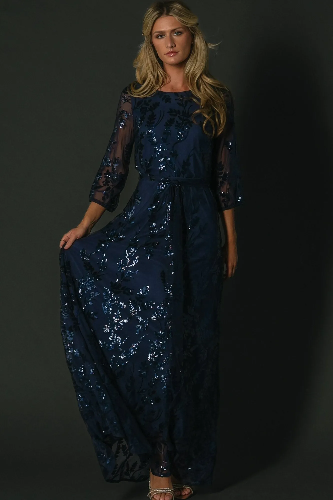 Baltic Born Destiny Sequin Maxi Dress |