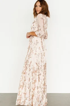 Baltic Born Destiny Sequin Maxi Dress | Rose Gold