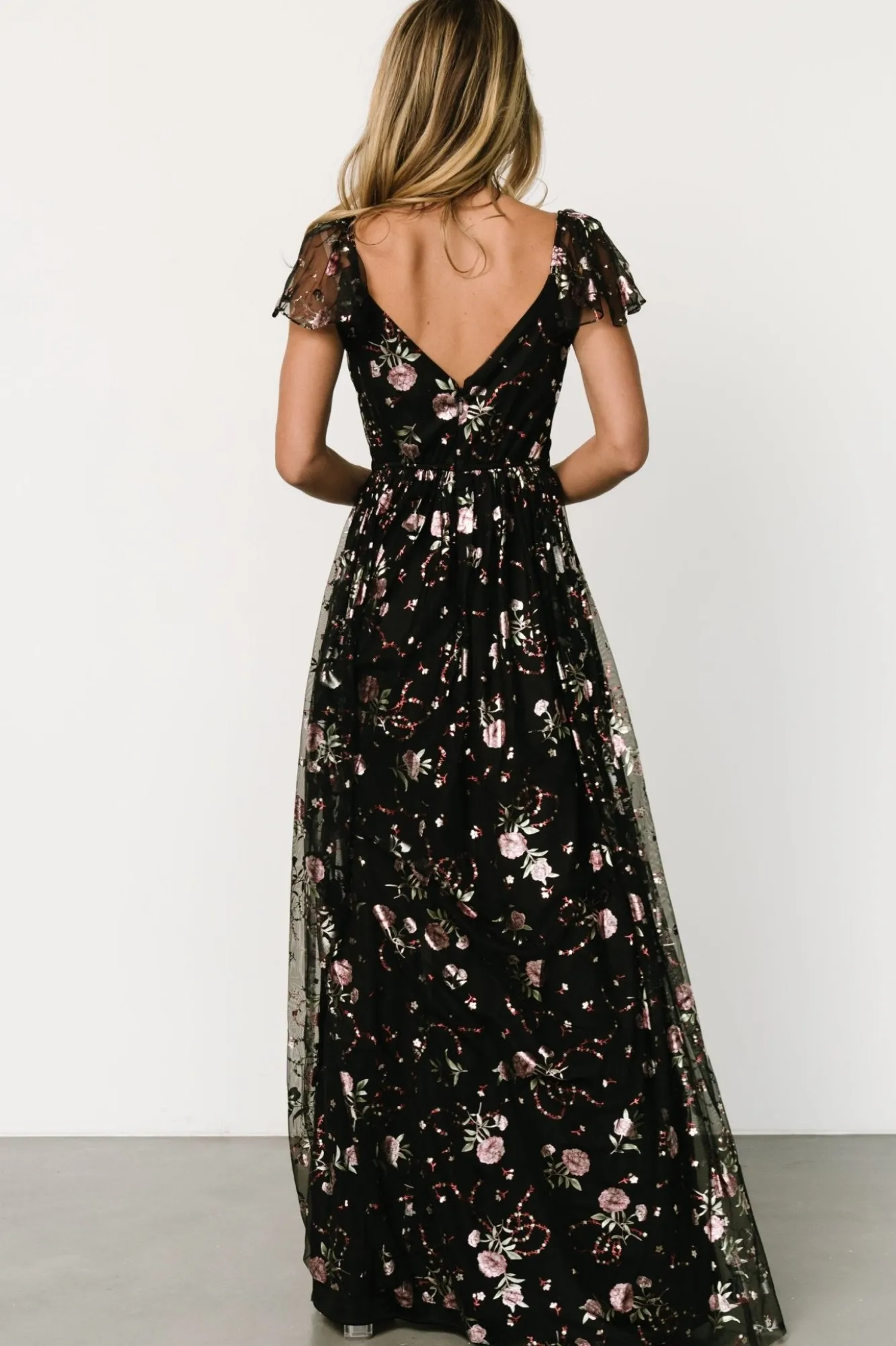 Baltic Born Devany Maxi Dress | Black Multi
