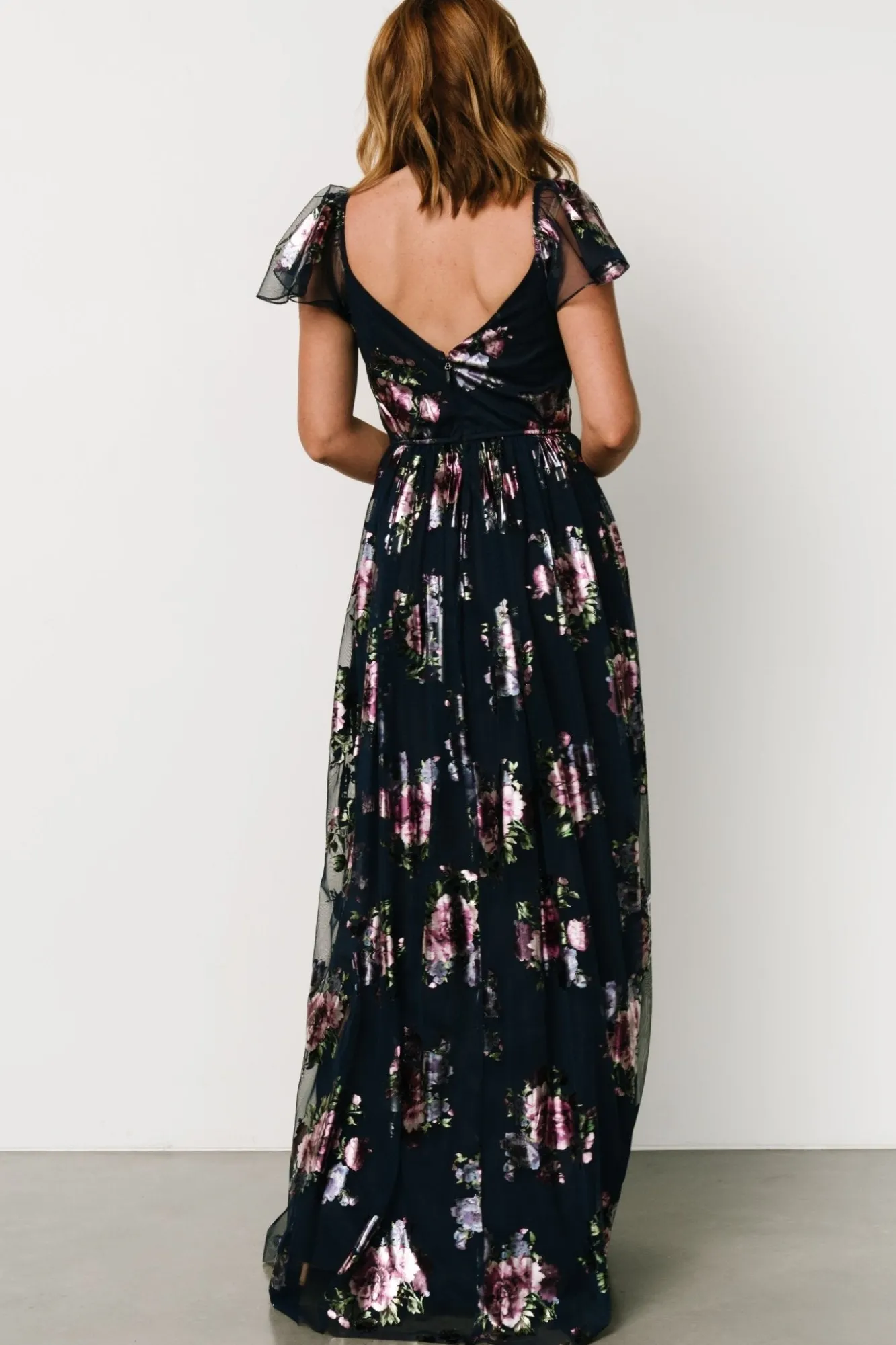 Baltic Born Devany Maxi Dress | Navy Multi
