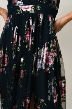 Baltic Born Devany Maxi Dress | Navy Multi