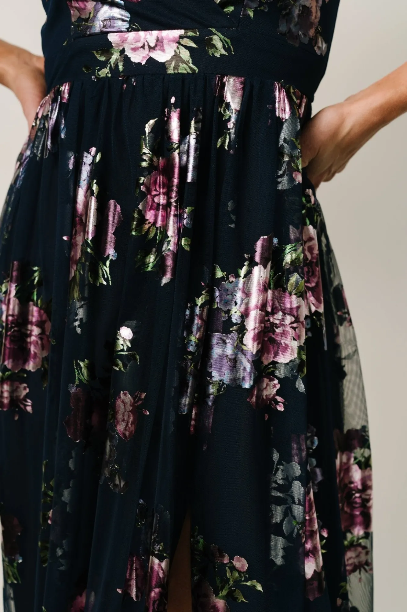 Baltic Born Devany Maxi Dress | Navy Multi