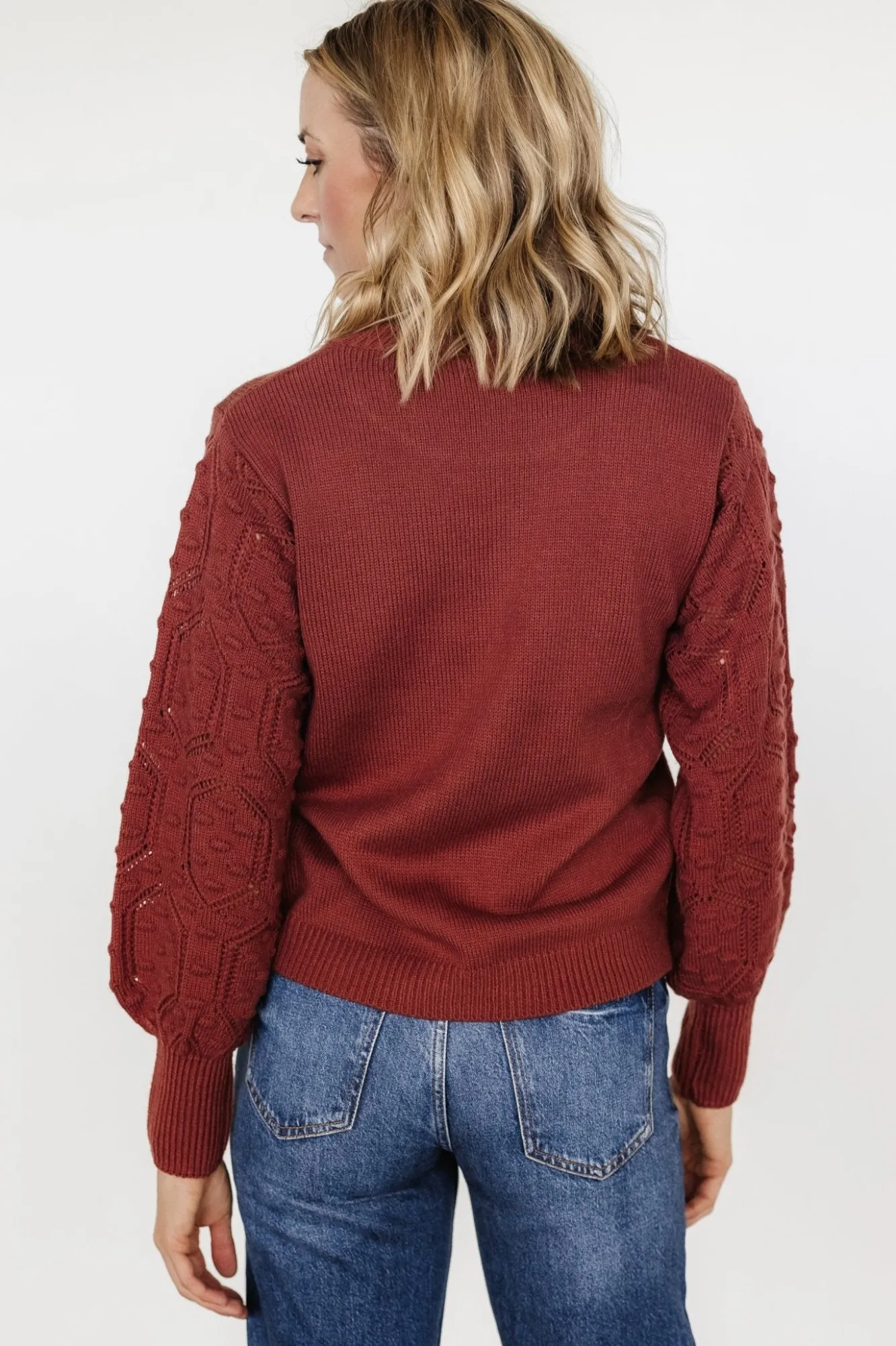 Baltic Born Devri Pointelle Sweater |
