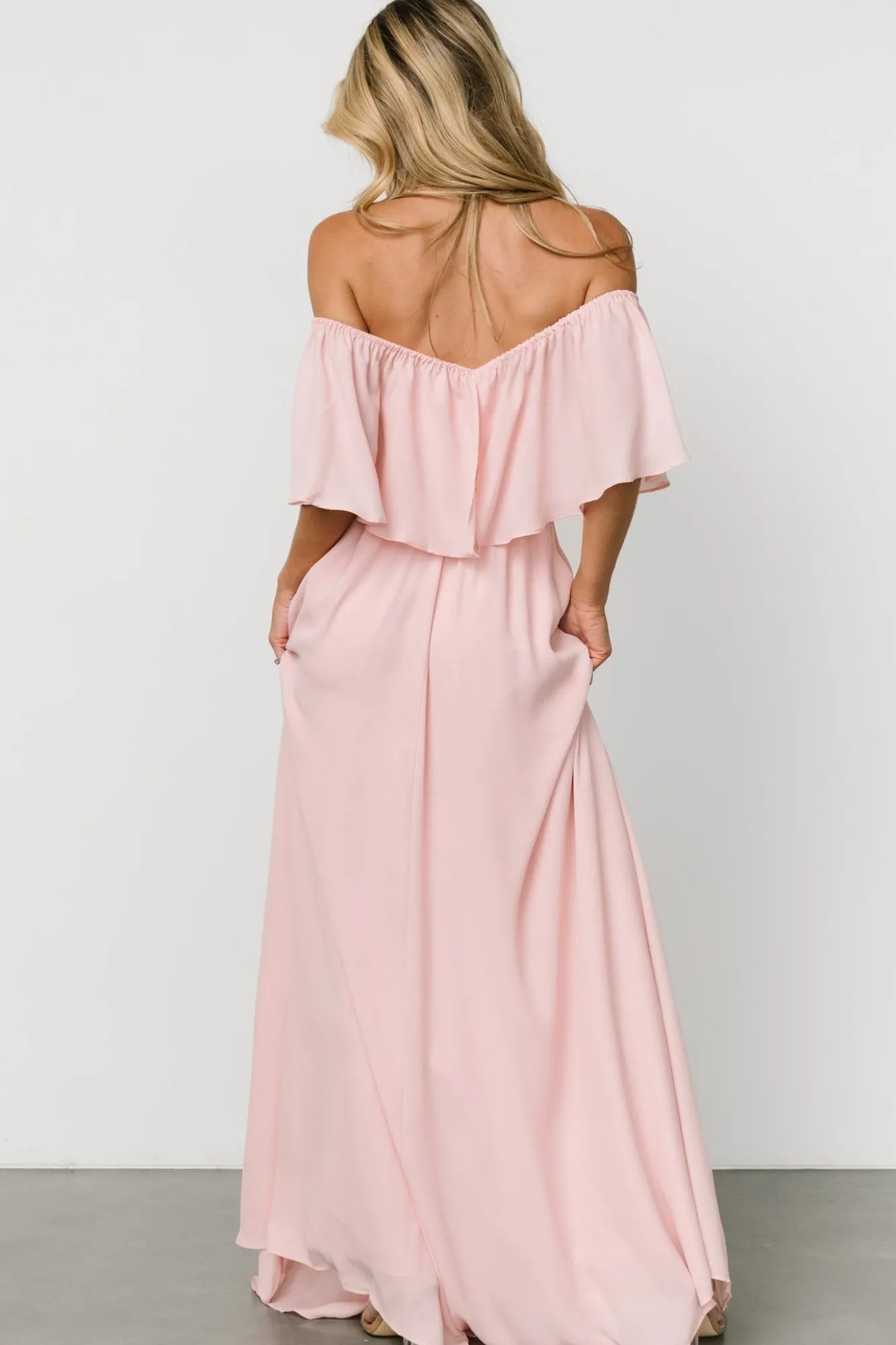Baltic Born Diana Off Shoulder Maxi Dress |