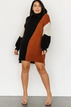Baltic Born Diego Sweater Dress | Black Multi