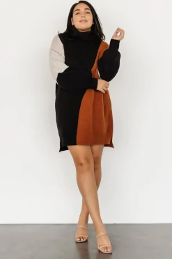 Baltic Born Diego Sweater Dress | Black Multi