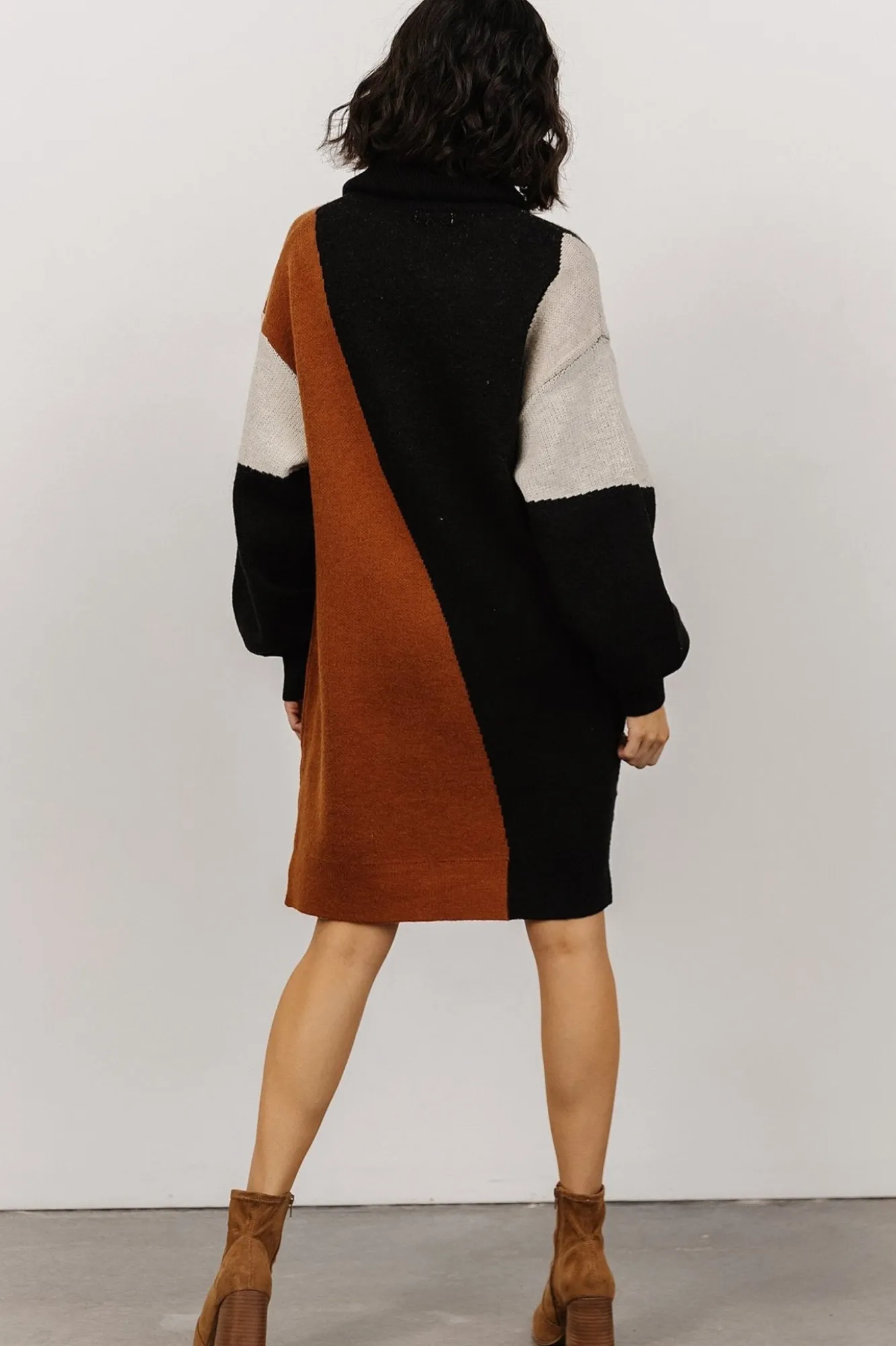 Baltic Born Diego Sweater Dress | Black Multi