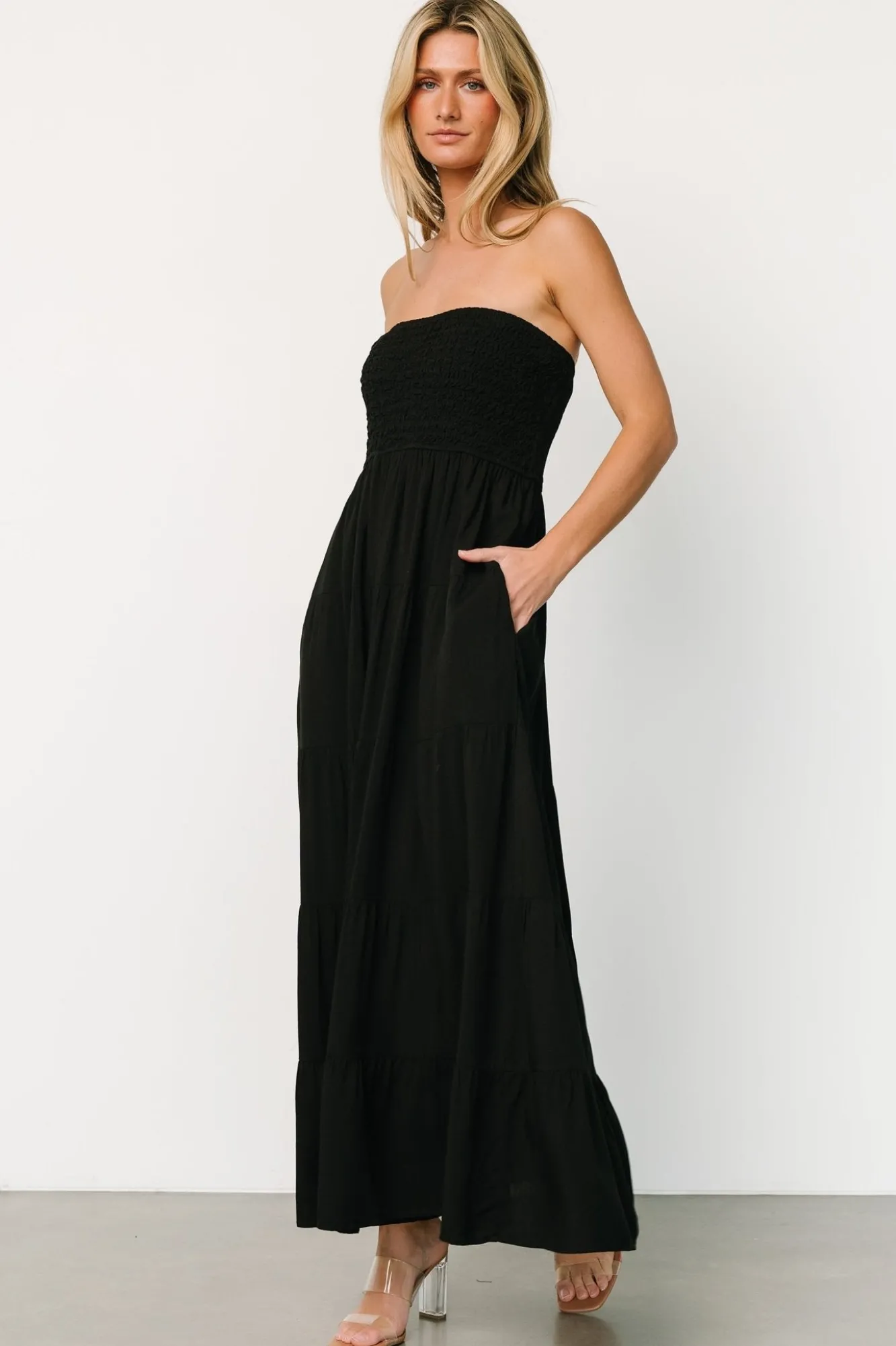 Baltic Born Domenica Strapless Maxi Dress |