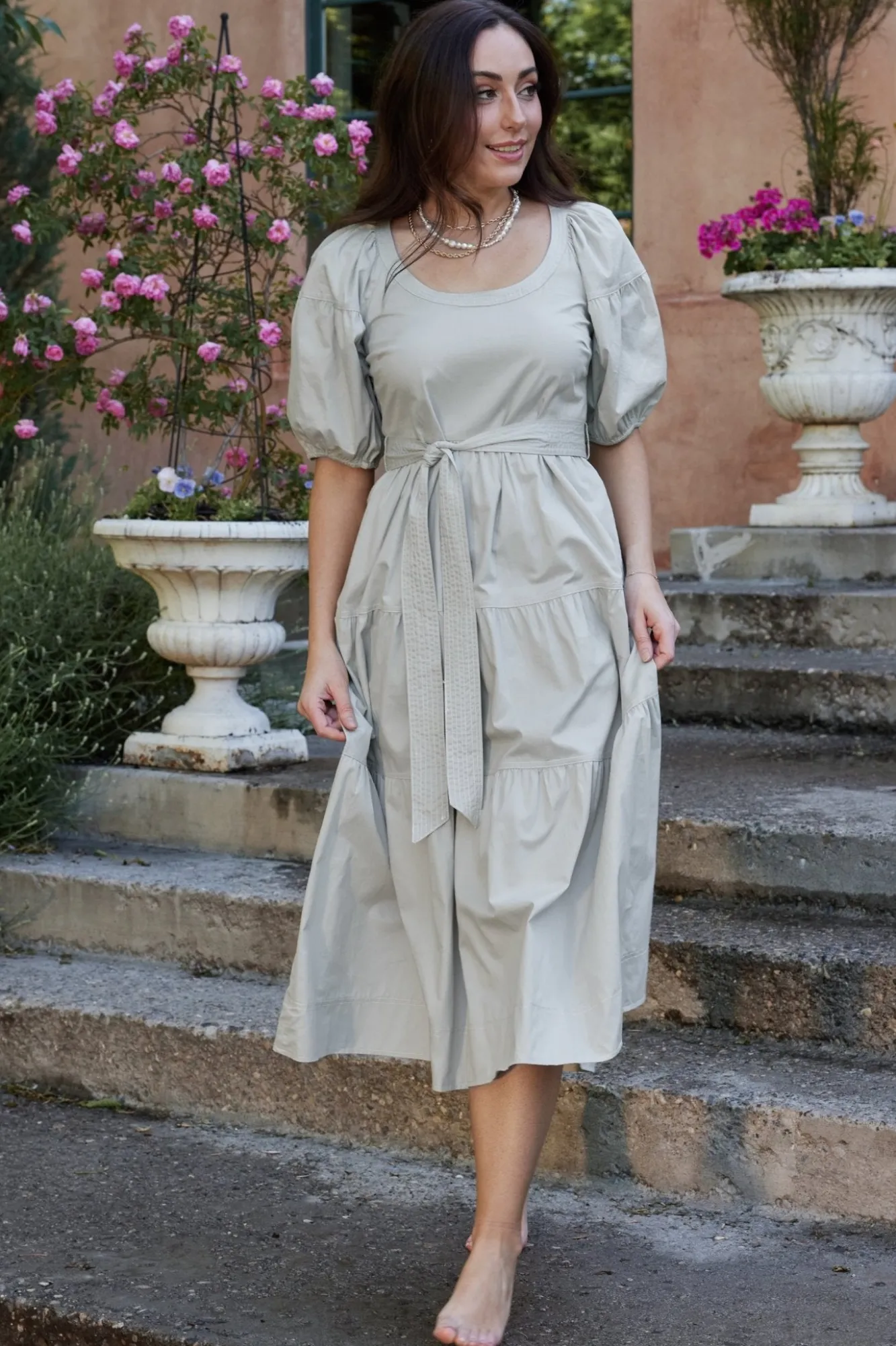 Baltic Born Dorothy Poplin Maxi Dress |