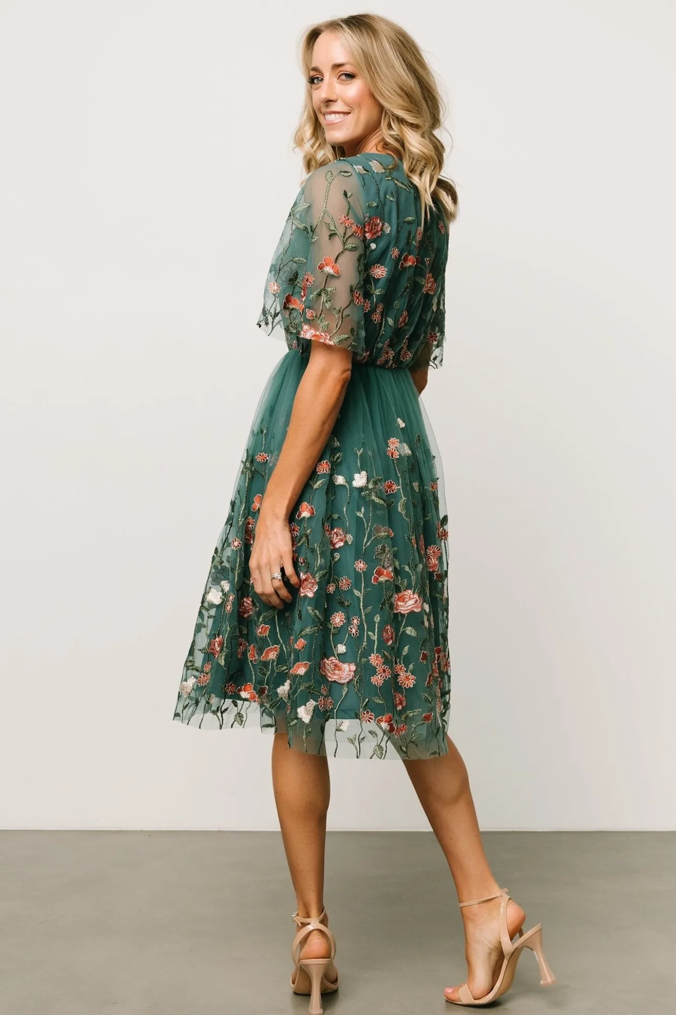 Baltic Born Duchess Tulle Dress | Jade Garden