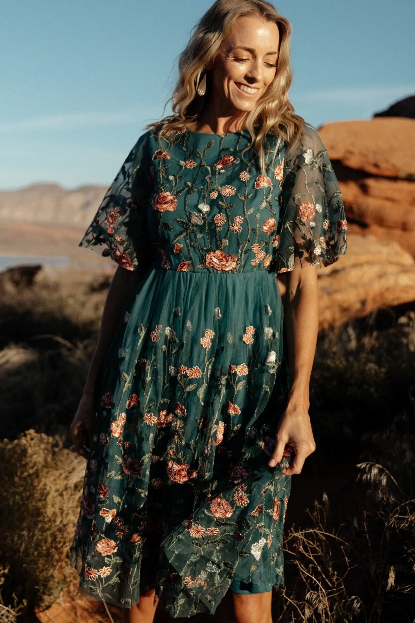 Baltic Born Duchess Tulle Dress | Jade Garden