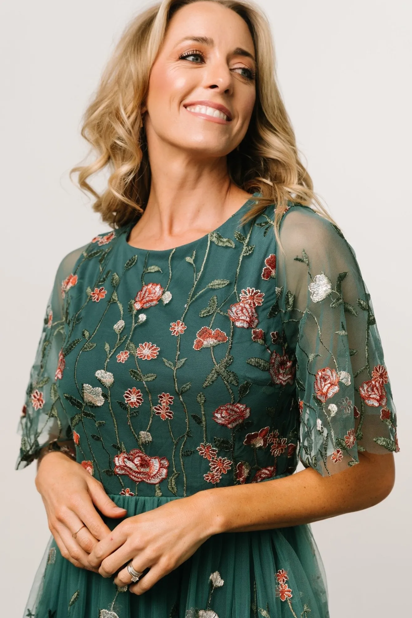 Baltic Born Duchess Tulle Dress | Jade Garden