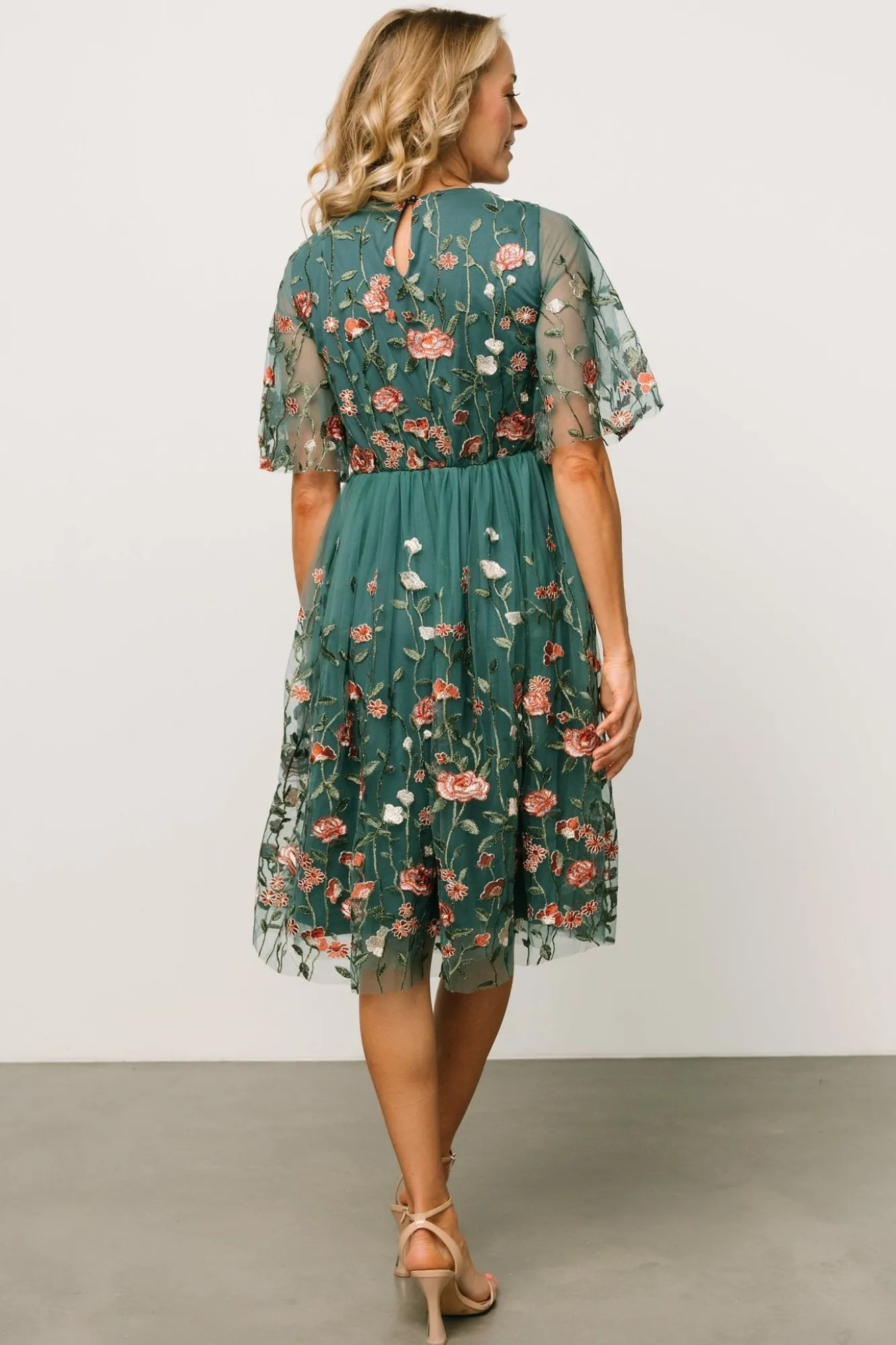 Baltic Born Duchess Tulle Dress | Jade Garden