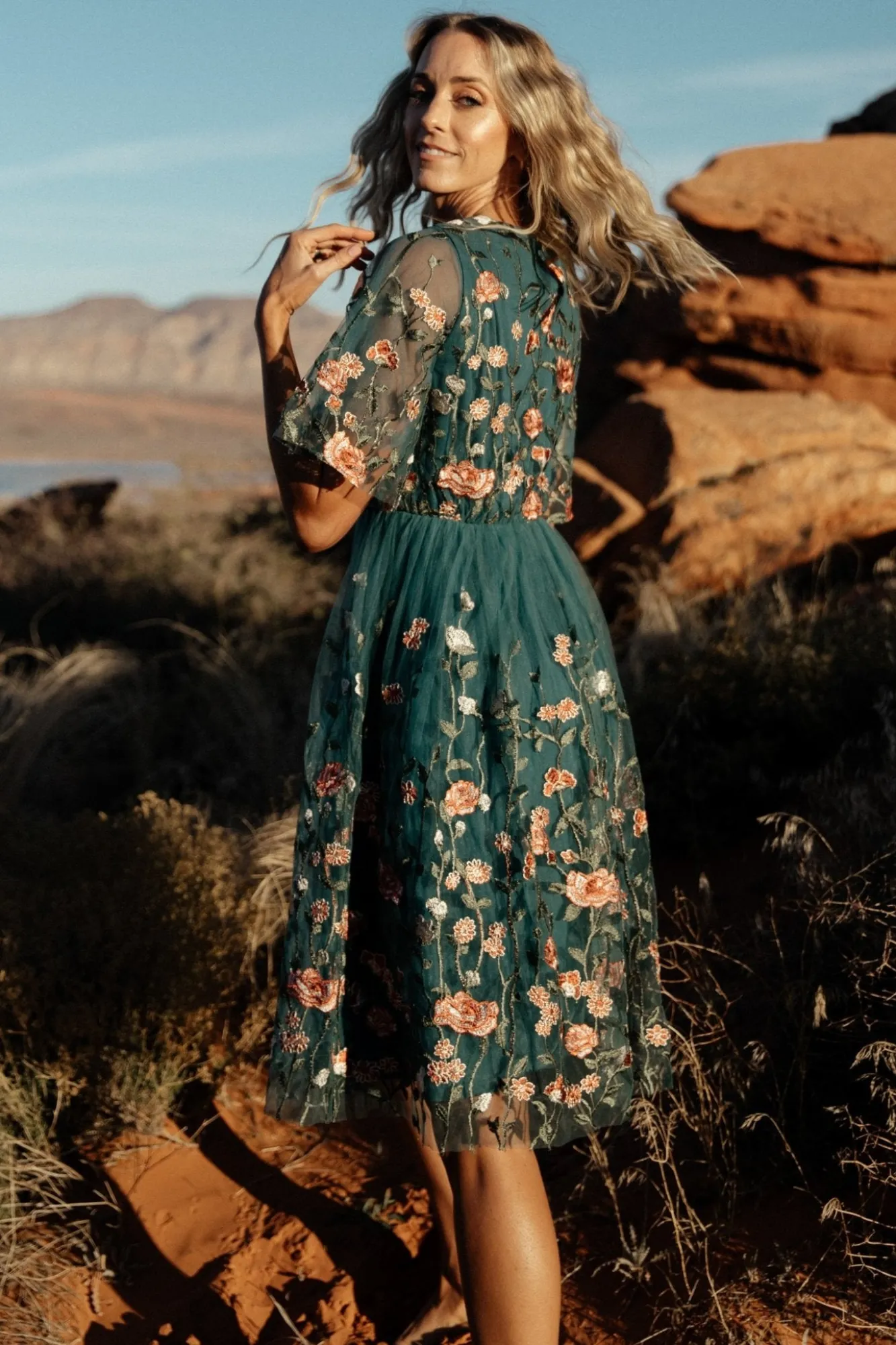 Baltic Born Duchess Tulle Dress | Jade Garden