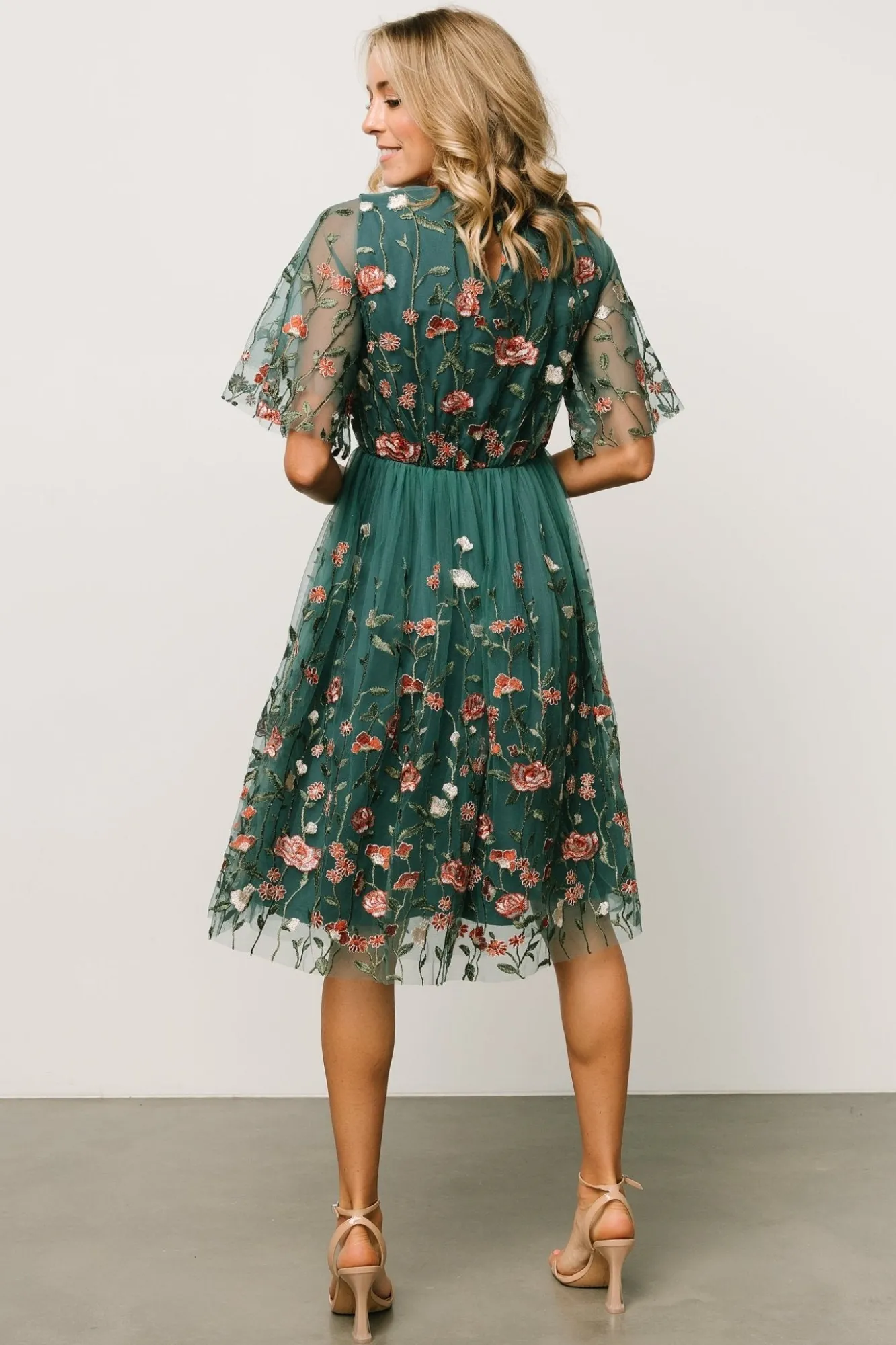 Baltic Born Duchess Tulle Dress | Jade Garden