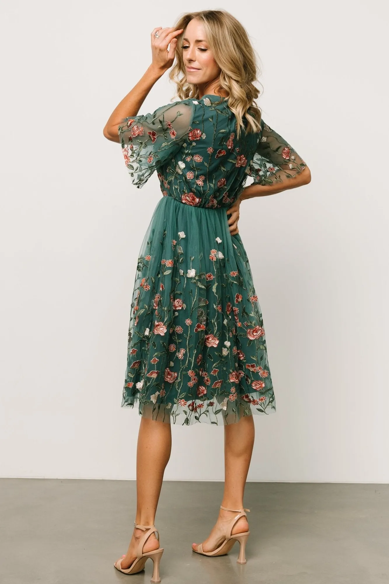 Baltic Born Duchess Tulle Dress | Jade Garden