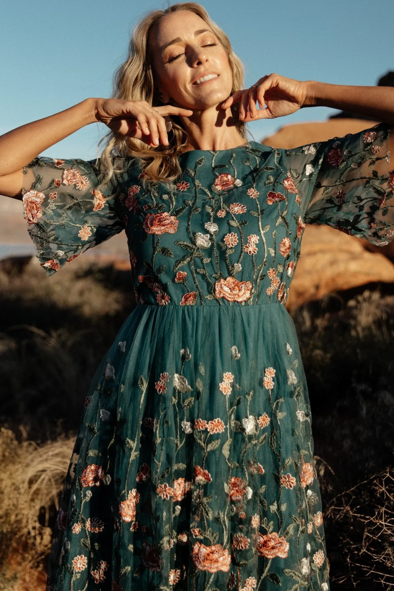 Baltic Born Duchess Tulle Dress | Jade Garden