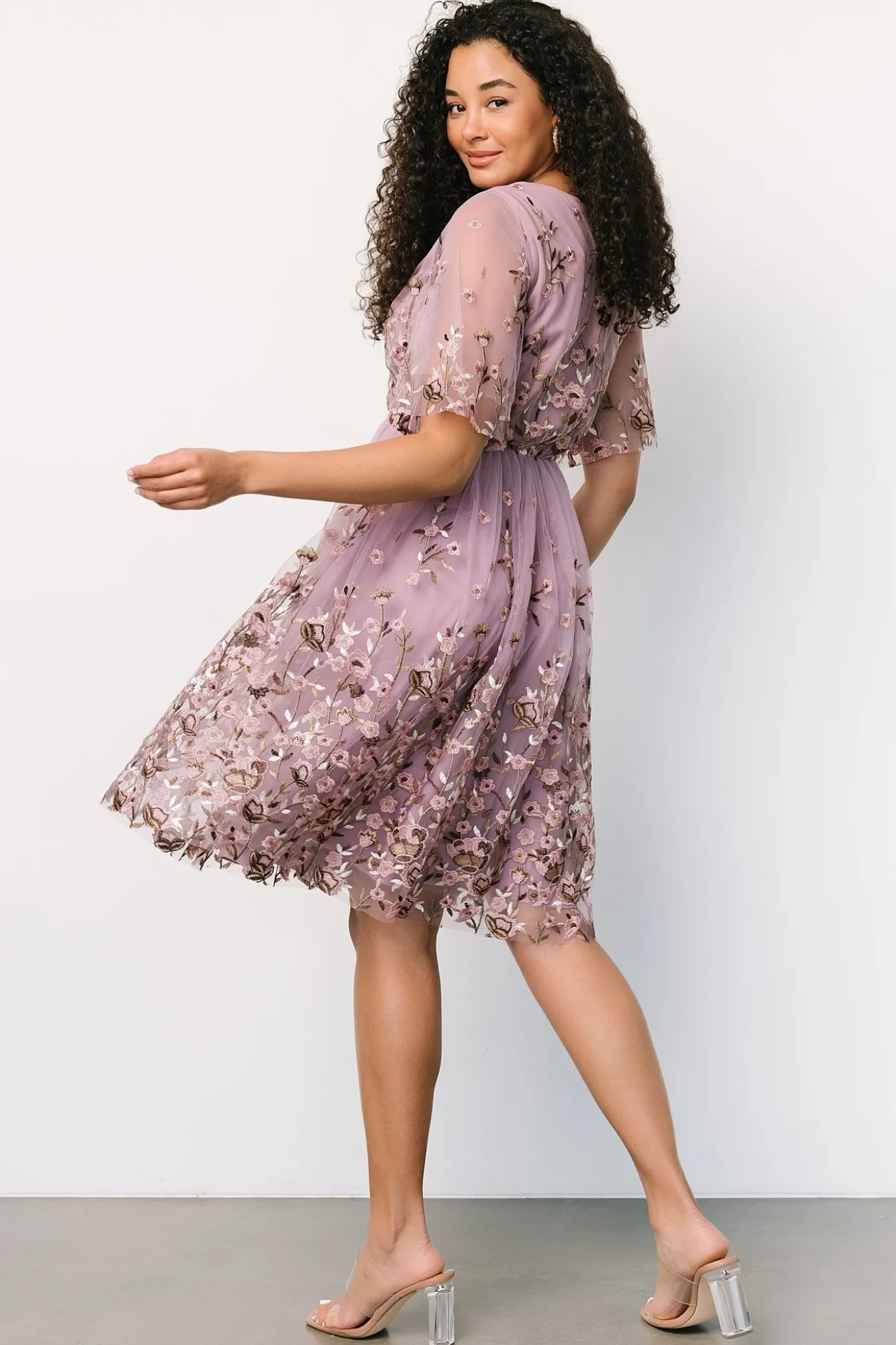 Baltic Born Duchess Tulle Dress | Lilac Garden