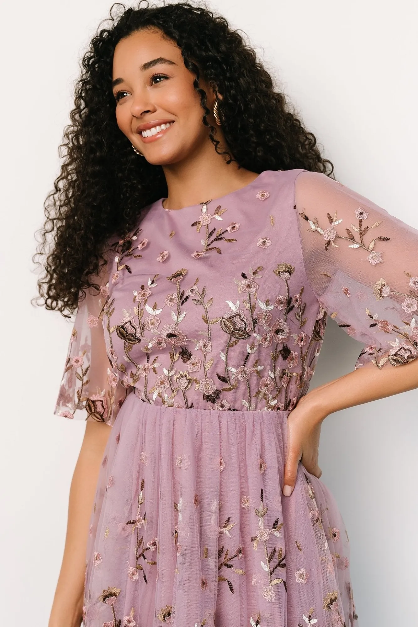 Baltic Born Duchess Tulle Dress | Lilac Garden