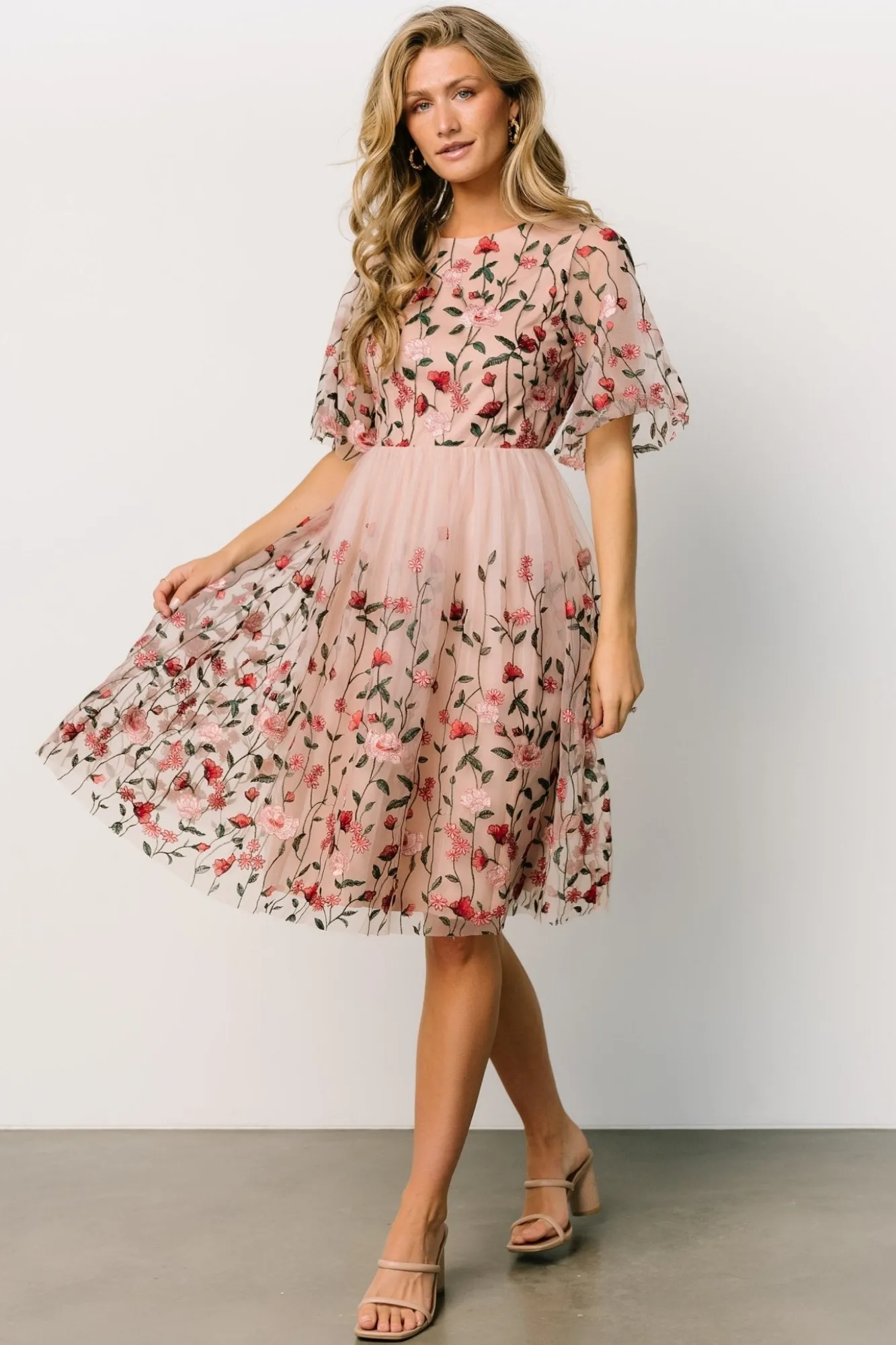 Baltic Born Duchess Tulle Dress | Rose Garden