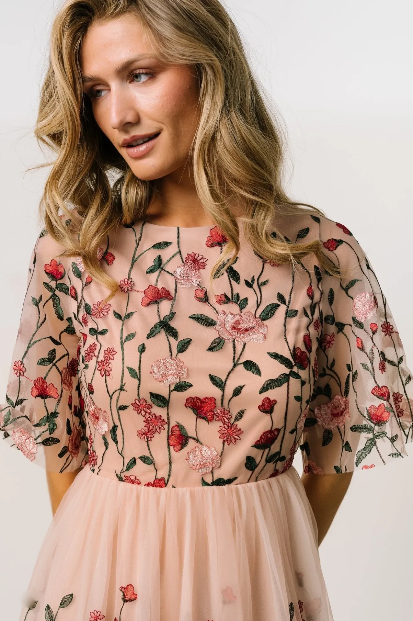 Baltic Born Duchess Tulle Dress | Rose Garden