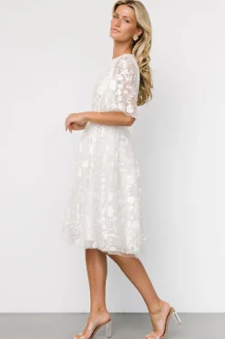 Baltic Born Duchess Tulle Dress | White Garden