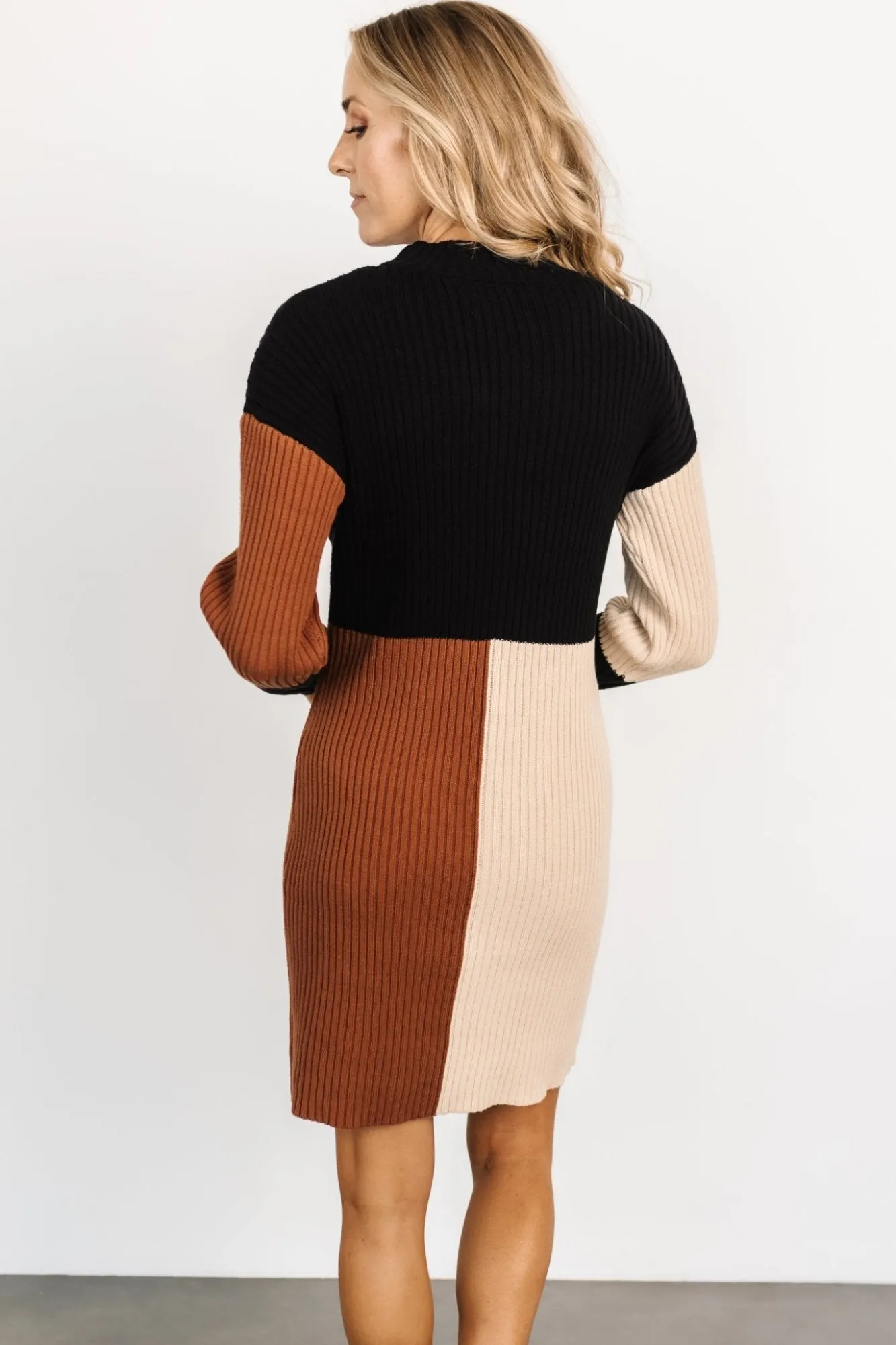 Baltic Born Easton Sweater Dress | Black Multi