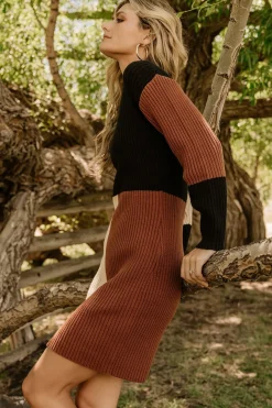 Baltic Born Easton Sweater Dress | Black Multi