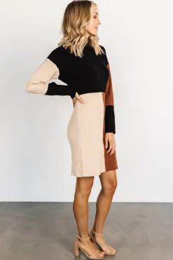 Baltic Born Easton Sweater Dress | Black Multi
