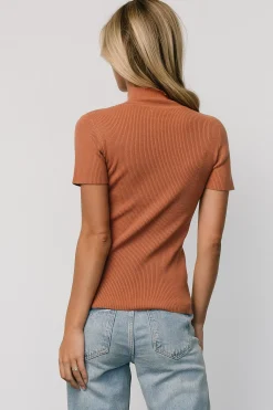 Baltic Born Edie Mock Neck Top |