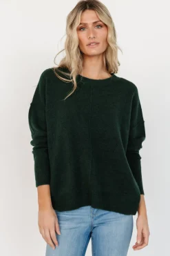 Baltic Born Edmonton Sweater | Dark Green