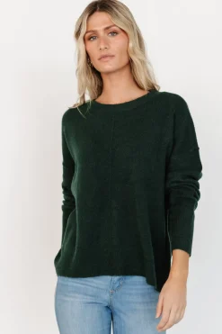 Baltic Born Edmonton Sweater | Dark Green