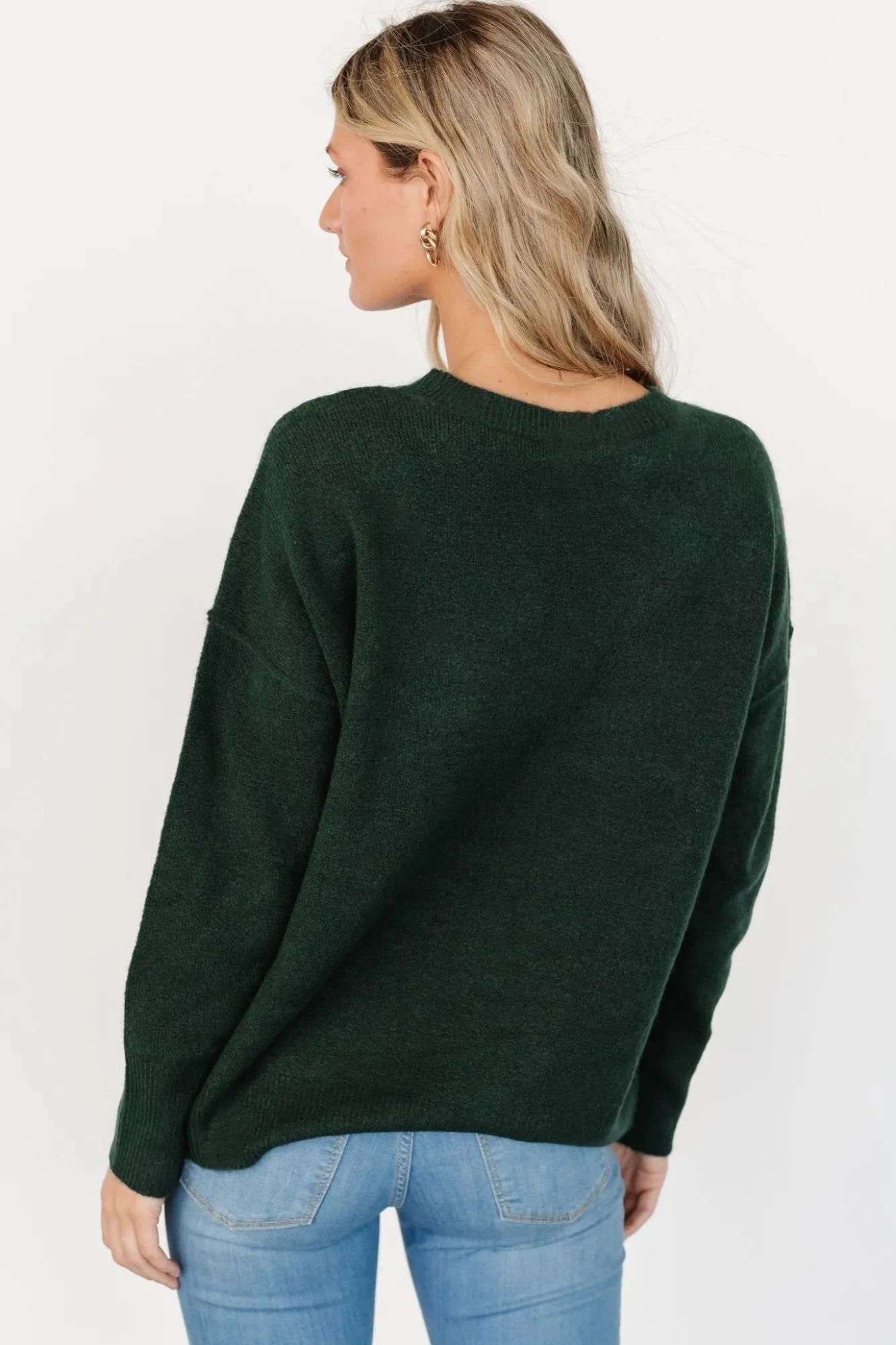 Baltic Born Edmonton Sweater | Dark Green