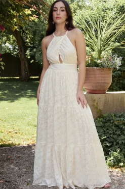 Baltic Born Eilish Embossed Maxi Dress |