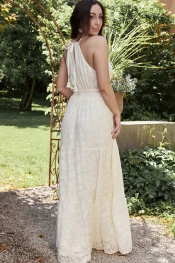Baltic Born Eilish Embossed Maxi Dress |