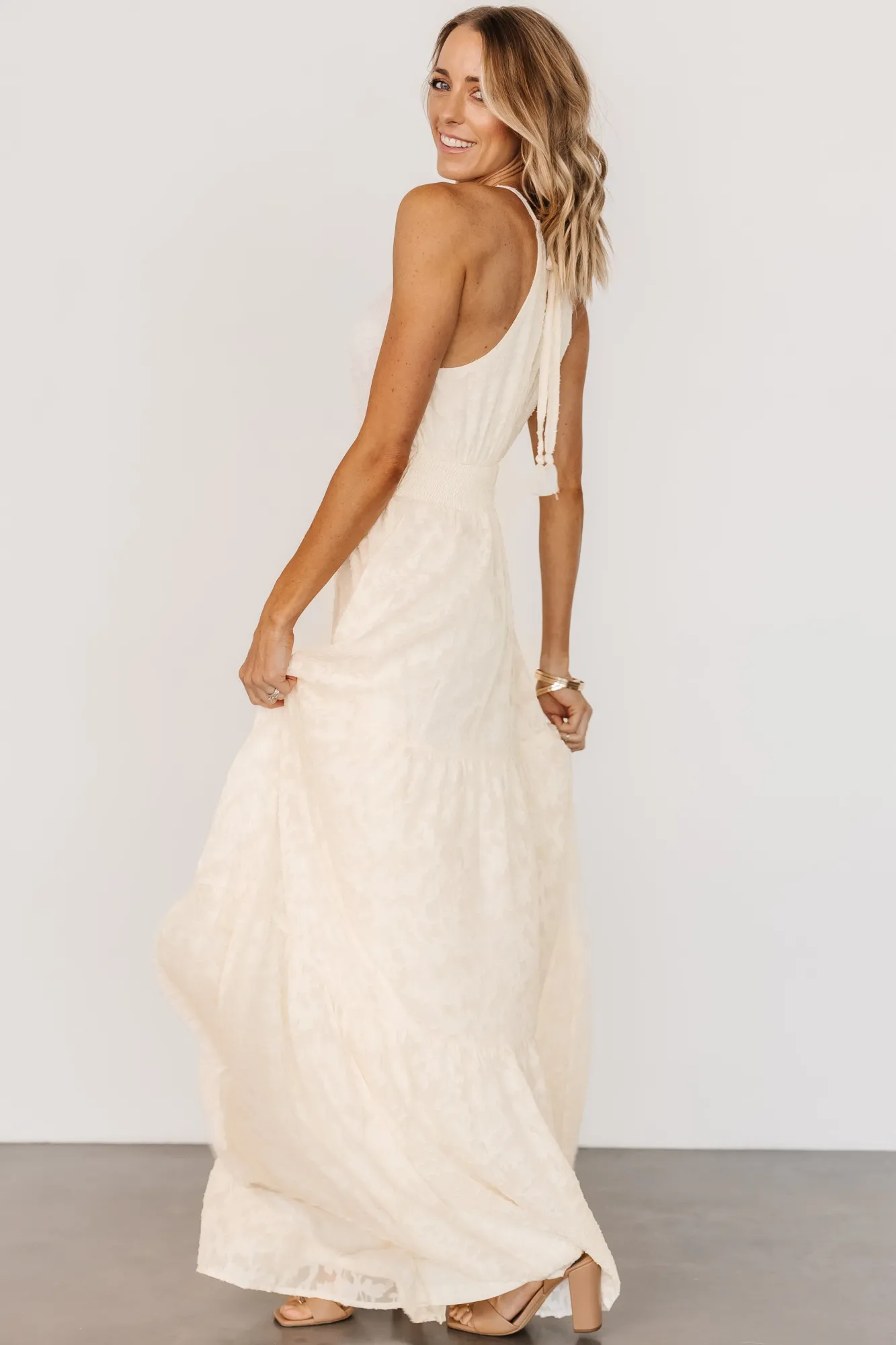Baltic Born Eilish Embossed Maxi Dress |