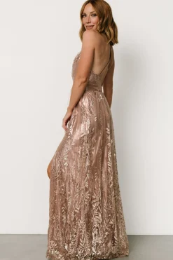 Baltic Born Eirena Sparkle Gown | Rose + Gold