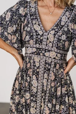 Baltic Born Elissa Maxi Dress | Midnight Floral