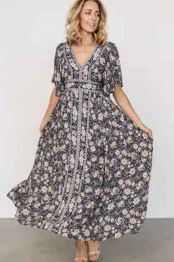 Baltic Born Elissa Maxi Dress | Midnight Floral