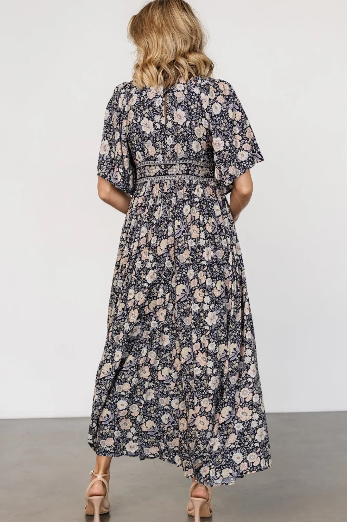 Baltic Born Elissa Maxi Dress | Midnight Floral