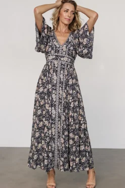 Baltic Born Elissa Maxi Dress | Midnight Floral