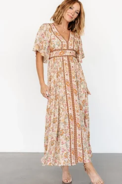 Baltic Born Elissa Maxi Dress | Vintage Cream Floral